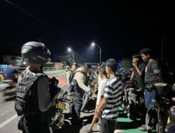 Patroli Perintis Presisi, Sat Samapta Polres Dompu Ciptakan Situasi Kamtibmas Kondusif di Wilayah Kota