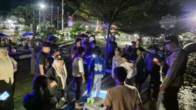 Patroli KRYD Malam Minggu, Polres Bima Kota Antisipasi Kerumunan Massa dan Cegah Tindak Kriminal