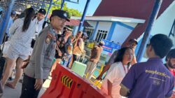 Polsubsektor Gili Indah Pos Gili Trawangan Laksanakan Patroli Dermaga Jaga Situasi Kamtibmas