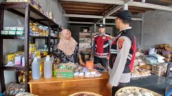 Polsek Gangga Laksanakan Patroli Dialogis Sampaikan Imbauan Kamtibmas Kepada Pedagang Sembako