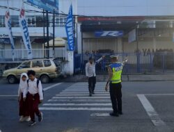Satlantas Polres Bima Kota Laksanakan Rawan Pagi, Wujudkan Kamseltibcarlantas