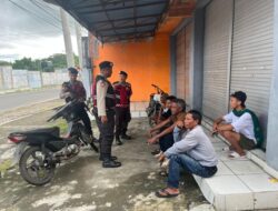 UNIT PATMOR SAT SAMAPTA POLRES DOMPU GELAR PATROLI KRYD CIPTA KONDISI DI WILAYAH HUKUM POLRES DOMPU