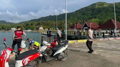 Polsek Sekotong Gelar Patroli KRYD di Dermaga Tawun