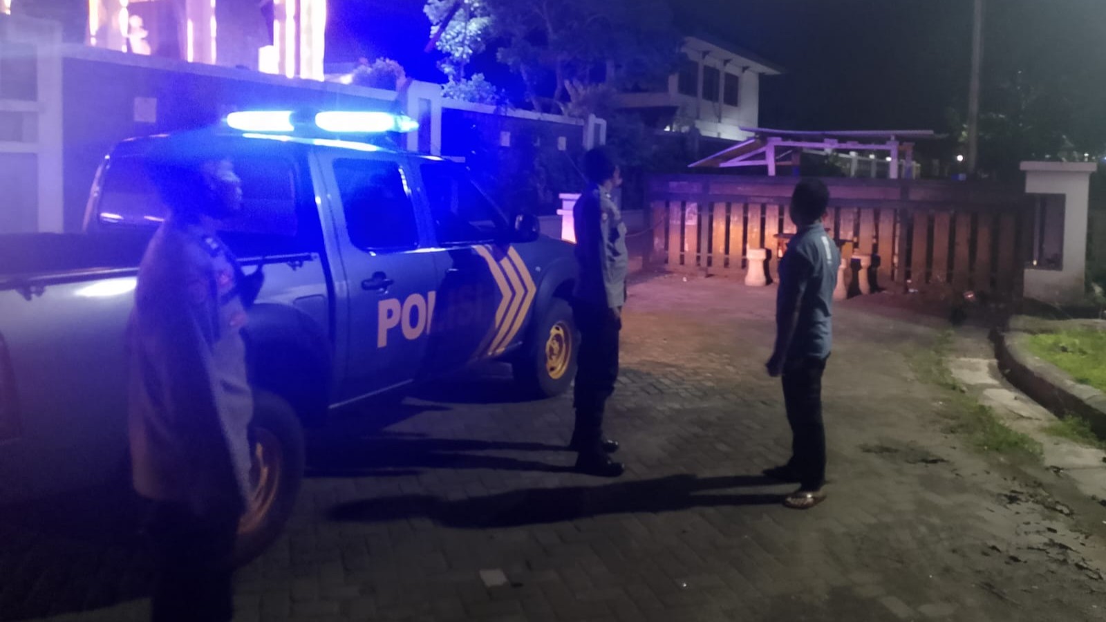Polsek Batulayar Amankan Kawasan Wisata Senggigi