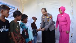 Idul Adha Penuh Makna, Polres Bima Kota Berbagi Paket Sembako dan Kasih untuk Anak Yatim