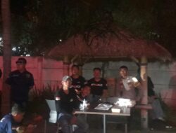 Bhabinkamtibmas Desa Dasan Lekong Lakukan Pengamanan Acara Komunitas NMAX 