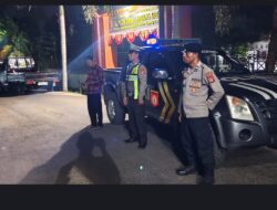 Polsek Kopang Gencarkan Patroli Blue Light Antisipasi 3C di Jalur Rawan
