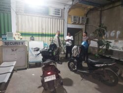 Patroli Dini Hari, SPKT I Polsek Pringgarata Sambangi Objek Vital Pegadaian
