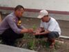 Bhabinkamtibmas Polsek Labuapi Kawal Swasembada Pangan Desa