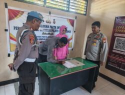 Kapolsek Sambelia Pimpin Penandatanganan Pakta Integritas Personel dan Bhayangkari sebagai Komitmen Pencegahan Penyalahgunaan Narkoba