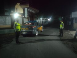 Polsek Batukliang Utara Gelar Patroli Blue Light Dini Hari, Antisipasi Aksi Kriminalitas dan Gangguan Kamtibmas