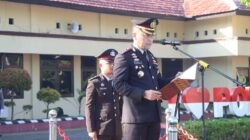 Kapolres Bima Kabupaten AKBP Muhammad Anton Bhayangkara Gaisar S.I.K.,MH, Memimpin Upacara Hari Lahir Pancasila Ke-81