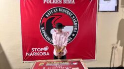 “Zero tolerance in the war on drugs” Satresnarkoba Polres Bima Ringkus Terduga Pengedar Narkoba Asal Desa Rade