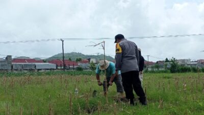 Sinergi Polsek Labuapi Perkuat Ketahanan Pangan Desa