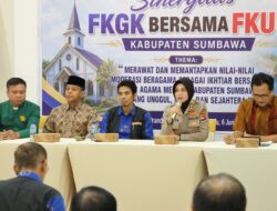 Perkuat Moderasi Beragama, Polres Sumbawa Hadiri Temu Bincang Sinergitas Tokoh Agama