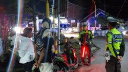 SAT LANTAS POLRES DOMPU GELAR PATROLI CIPTA KONDISI, WUJUDKAN KAMSELTIBCAR LANTAS YANG AMAN DAN KONDUSIF