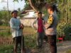 Bhabinkamtibmas Desa Nyerot Ajak Warga Manfaatkan Lahan Kosong untuk Ketahanan Pangan