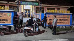 Polsek Langgudu Gelar Patroli Blue Light, Ajak Warga Jaga Keamanan Lingkungan