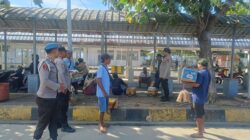 Polsek Kawasan Pelabuhan Laut Tano Gelar Patroli Dialogis, Imbau Penumpang Utamakan Keselamatan dan Keamanan