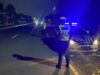 Patroli Malam Satlantas Polres Lombok Barat di Bypass BIL 2