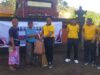Sambut Hari Bhayangkara ke-80, Polres Lombok Barat Gelar Aksi Bhakti Sosial di Pura Segare Lingsar