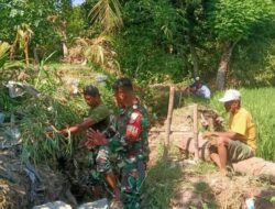 Sinergi Babinsa dan Petani Perkuat Infrastruktur Pertanian Desa