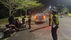 Cegah Balap Liar dan Kriminalitas, Satlantas Polres Lobar Sisir Jalur Bypass