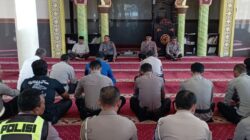 Binrohtal Rutin, Polres Dompu Perkuat Karakter Personel melalui Pembinaan Rohani dan Mental