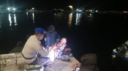 Sat Polair Polres Lotara Cek Kapal Shiptender di Pelabuhan Teluk Nara, Situasi Aman