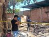 Satu Unit Warung Gado gado di Desa Cenggu Terbakar, Satreskrim Polres Bima Kabupaten Terjunkan Unit Inafis Lakukan Olah TKP