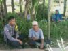 Bhabinkamtibmas Desa Gereneng Timur Sambang dan Silaturahmi dengan Warga, Ajak Dukung Program Ketahanan Pangan dan Jaga Kamtibmas