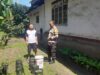 Bhabinkamtibmas Desa Barabali Dorong Warga Manfaatkan Pekarangan untuk Dukung Ketahanan Pangan