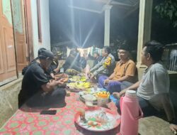 Bhabinkamtibmas Desa Pijot Gelar Silaturahmi dan Ronda Malam, Ajak Warga Perkuat Keamanan Lingkungan