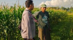 Wujudkan Ketahanan Pangan Nasional, Polsek Labuapi Gencarkan Edukasi Tanam Komoditas Produktif