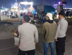 Polsek Batukliang Perketat Pengamanan Pasar Murah UMKM di Rest Area Dasan Cermen