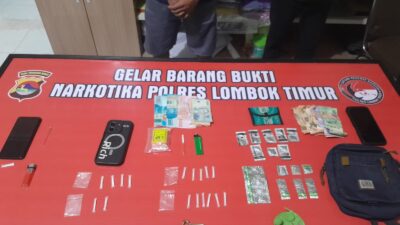 Polisi Tangkap Lima Terduga Pelaku Penyalah Huna’an Narkotika di Labuhan Haji