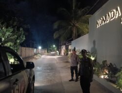 Patroli Jalur Hotel dan Homestay, Polsek Kawasan Mandalika Perkuat Keamanan Kawasan Wisata Kuta
