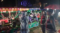 Polisi Sambangi Pasar dan Wisata, Imbau Pedagang Waspada Premanisme dan Utamakan Keselamatan Wahana