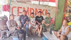 Bhabinkamtibmas Polres Bima Kota dan Babinsa Sosialisasikan Bahaya Narkoba, Miras Oplosan, serta Layanan Call Center 110