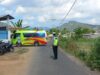 Polsek Tanjung Gelar Rawan Pagi di Pasar Tanjung, Himbau Pedagang Waspada Cuaca Ekstrem dan 3C