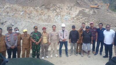 Kapolsek Woja Hadiri Pengecekan Lokasi Tambang Galian C di Desa Nowa, Dorong Penyelesaian Sesuai Aturan dan Jaga Kondusivitas
