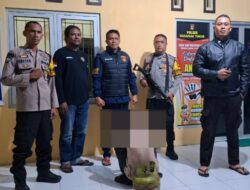 Gerak Cepat Polsek Rasanae Timur Evakuasi Terduga Pelaku Pencurian Tabung Gas LPG dari Amukan Warga