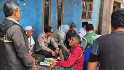 Dukung Petani, Polres Lombok Barat Sosialisasi Teknologi Pertanian Modern