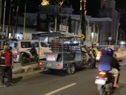 Polsek Tanjung Gelar Patroli Malam, Antisipasi 3C dan Balap Liar