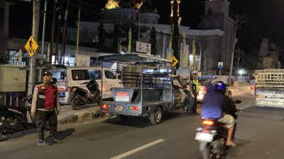 Polsek Tanjung Gelar Patroli Malam, Antisipasi 3C dan Balap Liar
