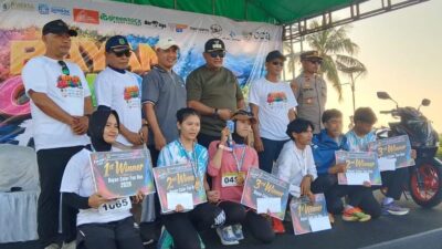 Color Fun Run 2026 Meriahkan HUT KLU ke-18, Polsek Bayan Pastikan Pengamanan Berjalan Aman dan Lancar