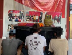 Bobol Rumah Warga, Tiga Terduga Pelaku Pencurian Dibekuk Polisi