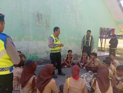 Polsek Sekotong Gelar Police Goes to School: Edukasi Keselamatan Lalu Lintas bagi Siswa SMA 1 Sekotong