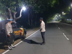 Polsek Kuripan Intensifkan Patroli Blue Light di Jalur Bypass BIL Demi Keamanan Warga