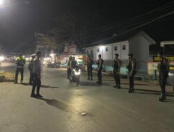 Cegah Aksi Balapan Liar dan Kasus 3C Serta Kejahatan Jalanan Lainnya, Piket Gabungan Fungsi Polres Bima Kabupaten Gelar Patroli KRYD Malam Hari